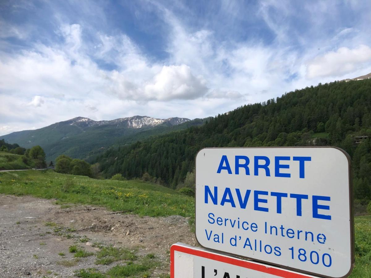 Foux D'Allos - Appartement Charmant Et Fonctionnel Kültér fotó