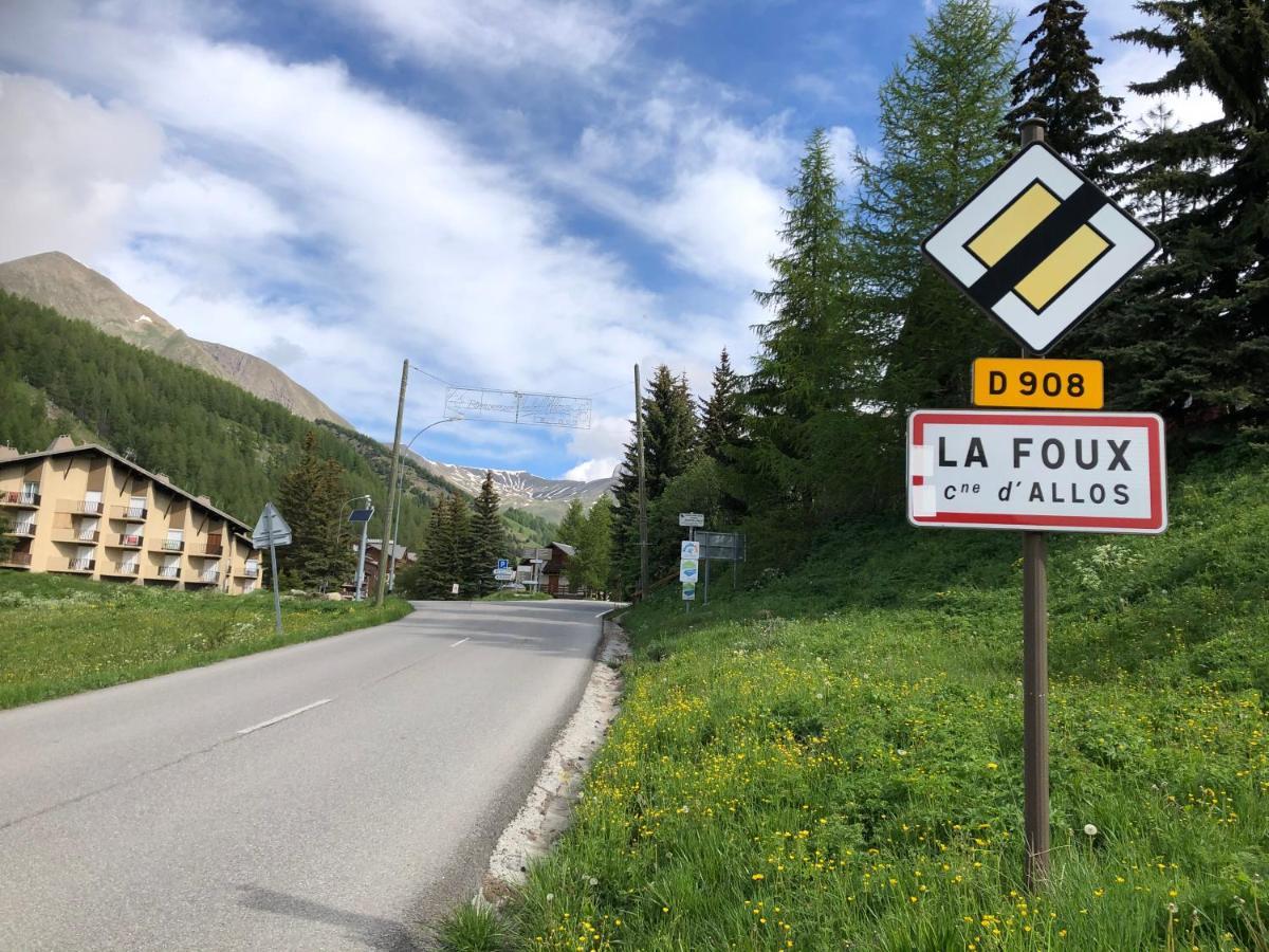 Foux D'Allos - Appartement Charmant Et Fonctionnel Kültér fotó